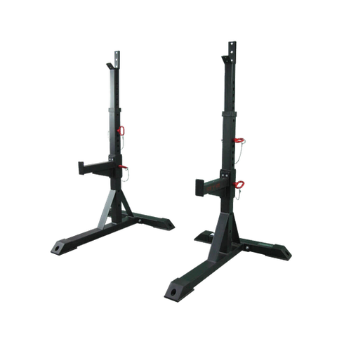 Independent Adjustable Squat Stand. Multi-Function Stand-Weight Lifting, Bench Press - Decor Dynamics