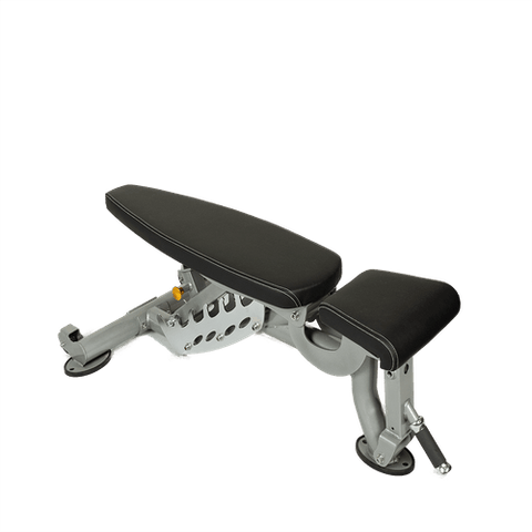 Image of Commercial Super Flat/Incline/Decline Bench (Silver Frame) - Decor Dynamics