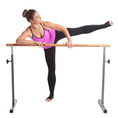 Go Barre workout Ballet Bar included accessories and workout DVD - Decor Dynamics
