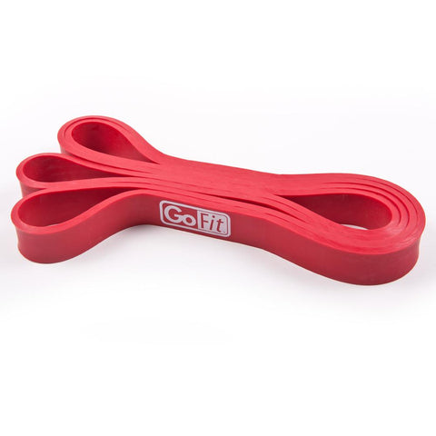 Image of Super Band 1" width, 41" Long with Training Manuallet - 40-80lbs - Red - Decor Dynamics