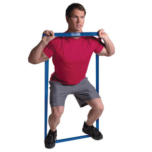 Super Band 1.5 width, 41" Long with Training Manuallet - 50-120lbs - Blue - Decor Dynamics