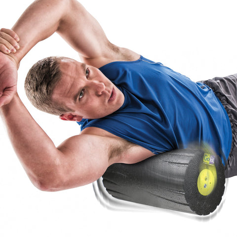 Image of Vibrating Foam Roller for muscle relaxation and flexibility - Decor Dynamics