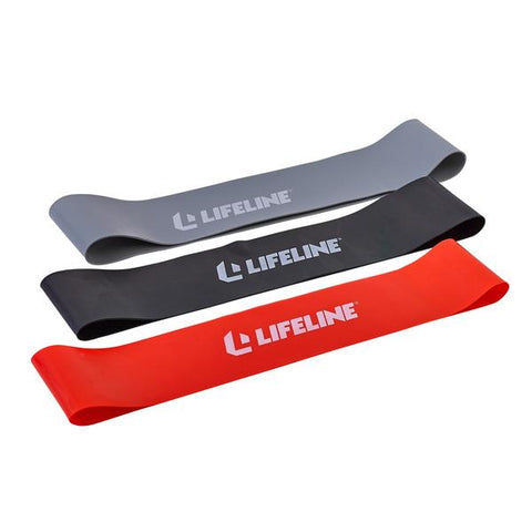 Image of Lifeline Flat Resistance Band Level 1-5 - For Muscle Stamina and Strength - Decor Dynamics