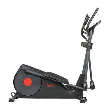 Image of Sunny Health & Fitness Pre-Programmed Elliptical Trainer-eliminates stain from hips, ankles, knees and have a 300lb weight capacity - Decor Dynamics