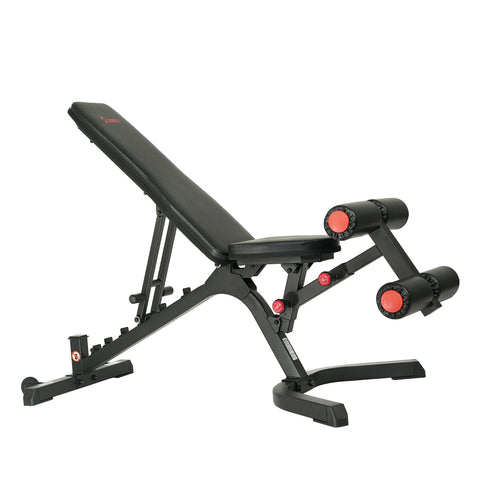 Image of Sunny Health & Fitness Fully Adjustable Power Zone Utility Heavy Duty Weight Bench with 1000 LB Max Weight - Decor Dynamics