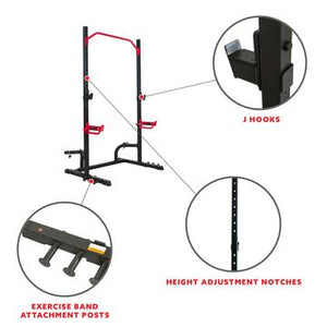 Sunny Health & Fitness Power Zone Squat Stand - Decor Dynamics