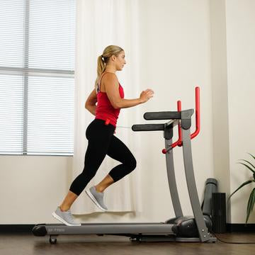 Image of Sunny Health & Fitness Incline Treadmill with Bluetooth Speakers and USB Charging Function - Decor Dynamics