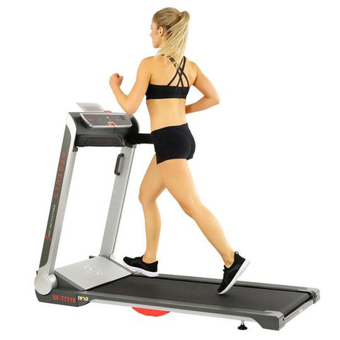 Image of Sunny Health & Fitness Motorized Folding Running Treadmill - Strider, - Decor Dynamics