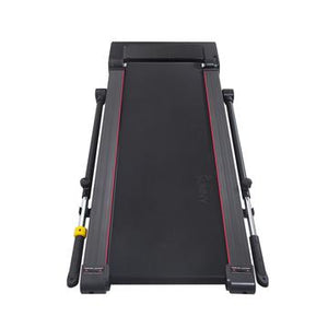 Sunny Health & Fitness Slim Folding Treadmill Trekpad with Arm Exercisers - Decor Dynamics