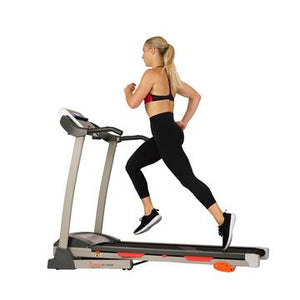Sunny Health & Fitness T4400 Treadmill w/ Manual Incline and LCD Display - Decor Dynamics