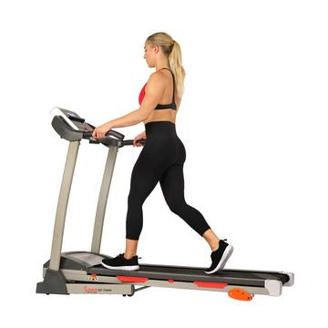 Image of Sunny Health & Fitness T4400 Treadmill w/ Manual Incline and LCD Display - Decor Dynamics